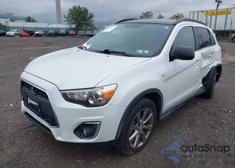 2013 Mitsubishi Outlander Sport Le z USA, uszkodzony, nr VIN 4A4AP5AUXDE023320